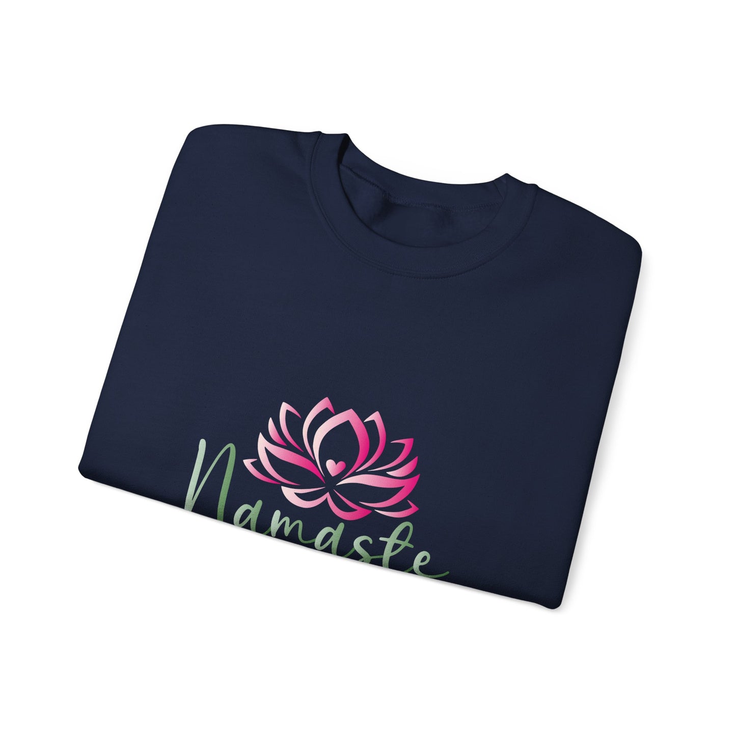 Namaste Lotus Sweatshirt — Cozy Yoga Crewneck for Meditation & Mindfulness
