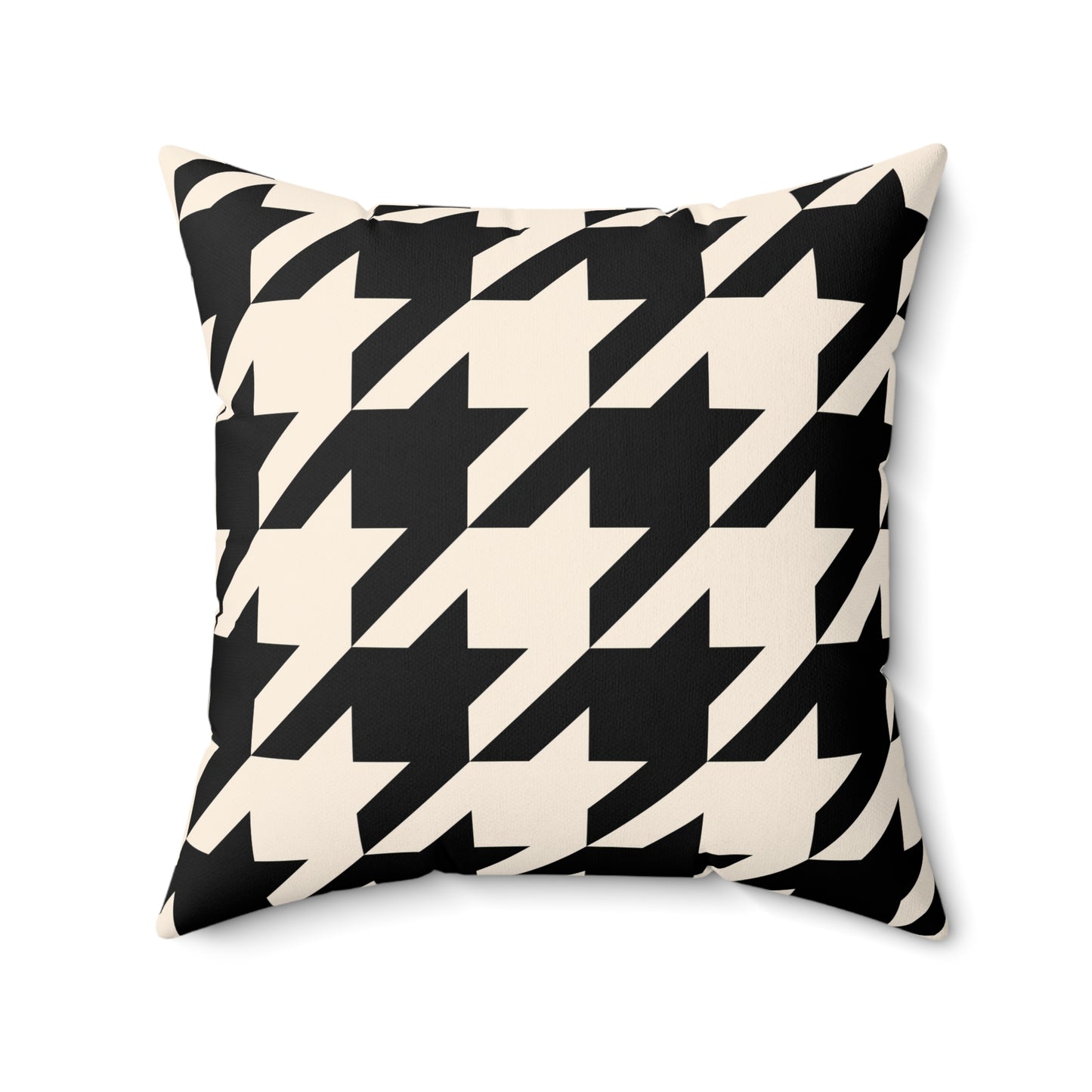 Chic Houndstooth Pillow, Modern Decor Cushion, Stylish Throw Pillow, Home Accent, Trendy Gift Idea, Living Room Decor