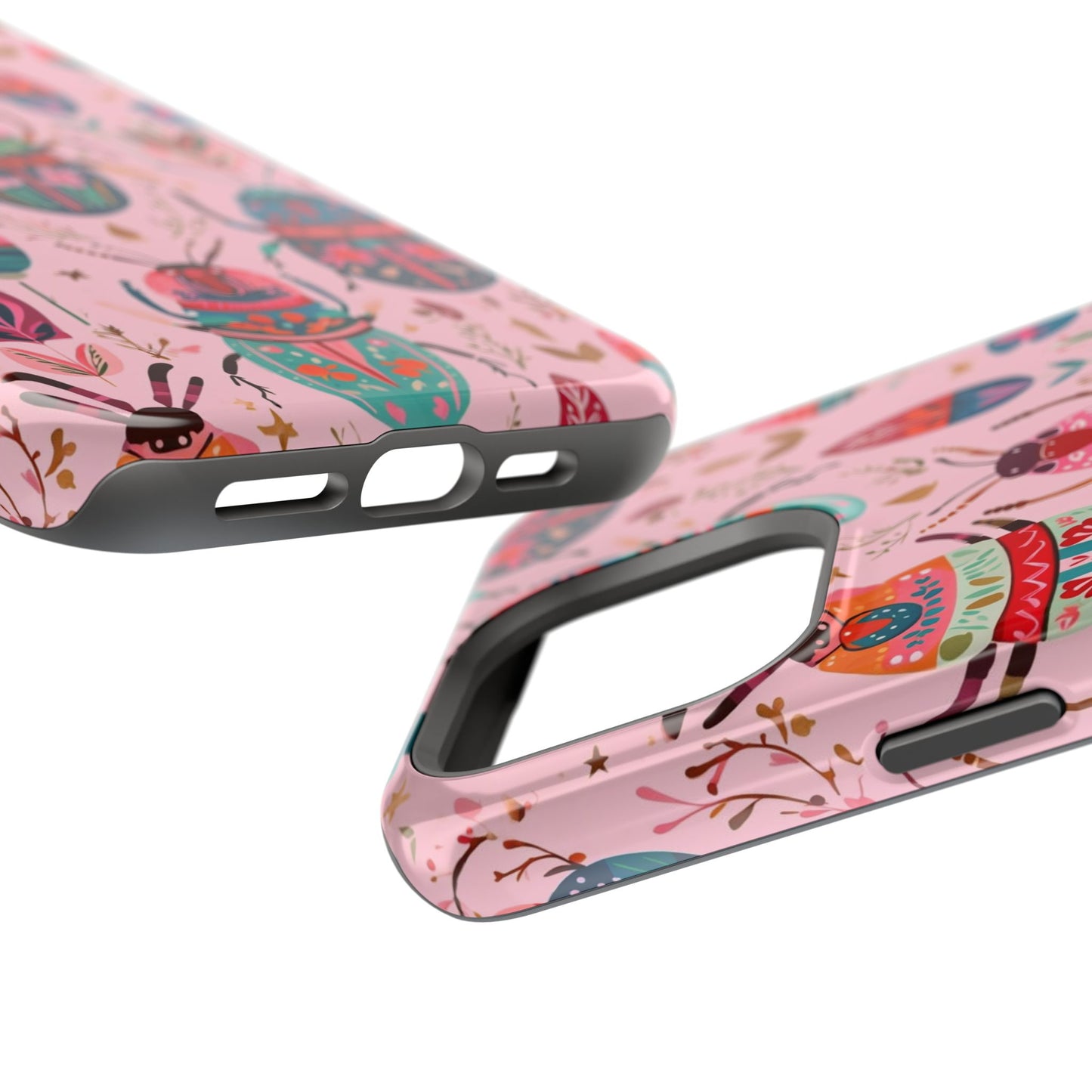 Phone Case — Colorful Boho Beetle Magnetic Impact-Resistant Cover