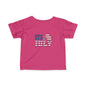 Patriotic Infant Tee - Celebrate 4th of July, Baby Independence Day Shirt, USA Toddler Tee, Children's Holiday Apparel, Red White Blue Tee