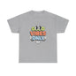 Good Vibes Only Unisex Heavy Cotton Tee, Casual Tee, Positive Message Shirt, Summer Fashion, Gift for Friends, Outdoor Wear