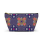 Vibrant Floral Accessory Pouch, Makeup Bag, Travel Organizer, Cute Storage, Gift for Her