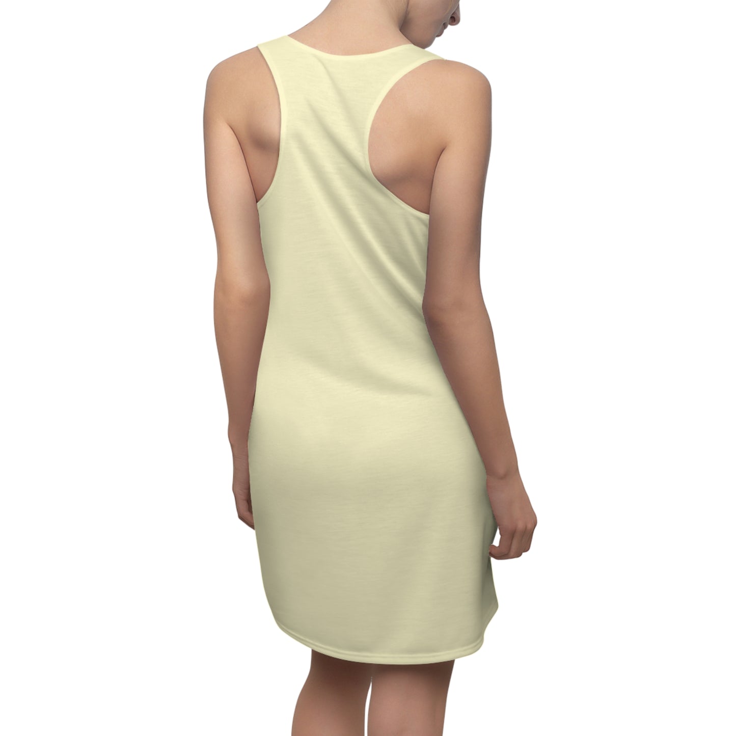 Chic Vintage Grandma Racerback Dress | Fun, Playful Dress for Summer, Women's Dress, Casual Dress, Birthday Gift, Unique Fashion
