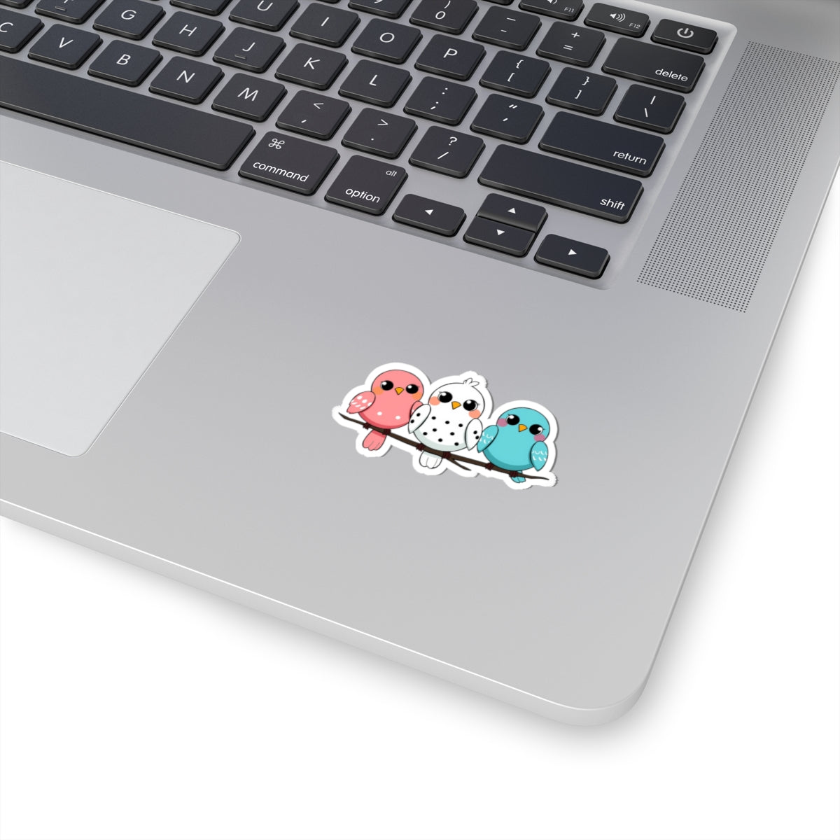 Adorable Bird Kiss-Cut Stickers - Cute Bird Stickers, Laptop Accessories, Gift for Bird Lovers, Journal Decor, Kids Stickers