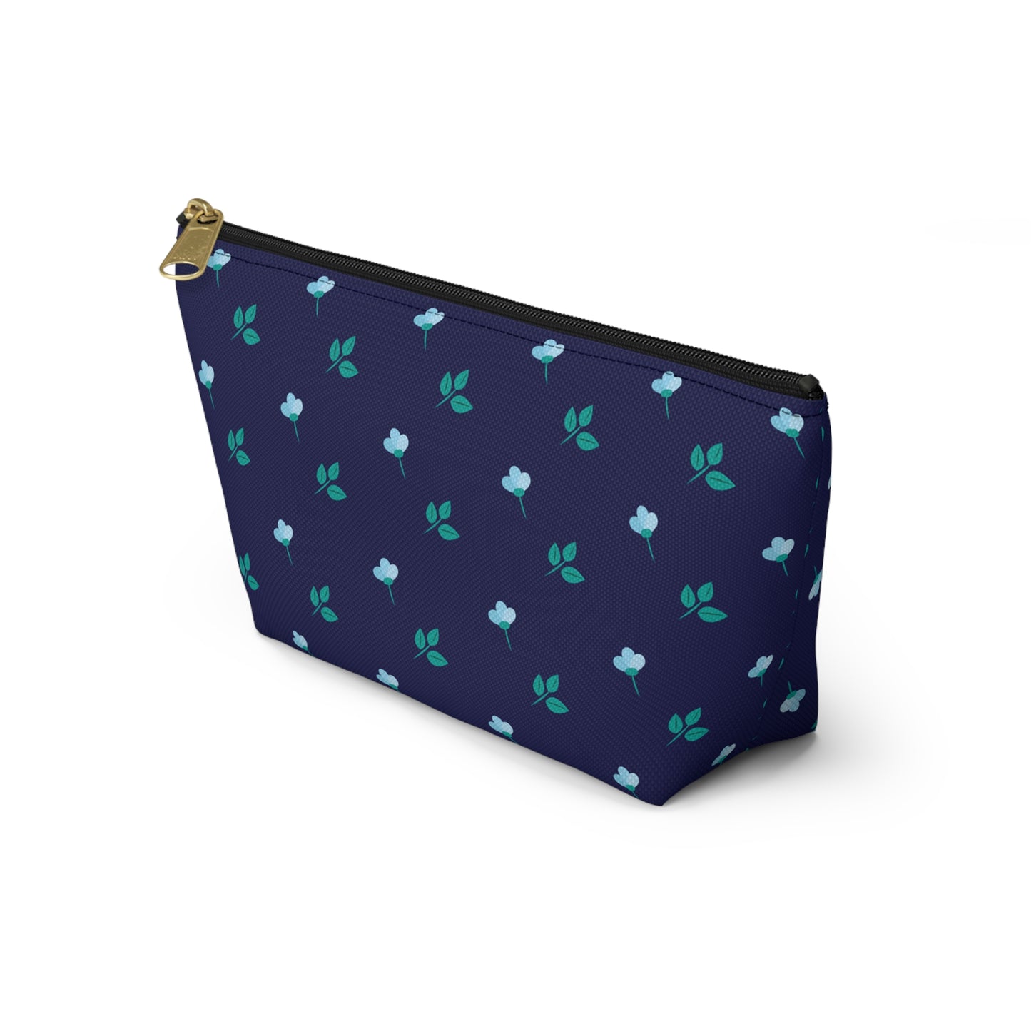Floral Accessory Pouch, Botanical Makeup Bag, Travel Organizer, Gift for Her, Floral Design Pouch, Everyday Essentials