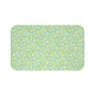Floral Green Bath Mat - Bathroom Decor, Spring Vibes, Home Comfort, Gift Idea, Housewarming Essentials