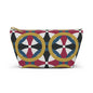Stylish Accessory Pouch, Colorful Makeup Bag, Travel Organizer, Gift for Her, Artsy Pencil Case, Holiday Essential