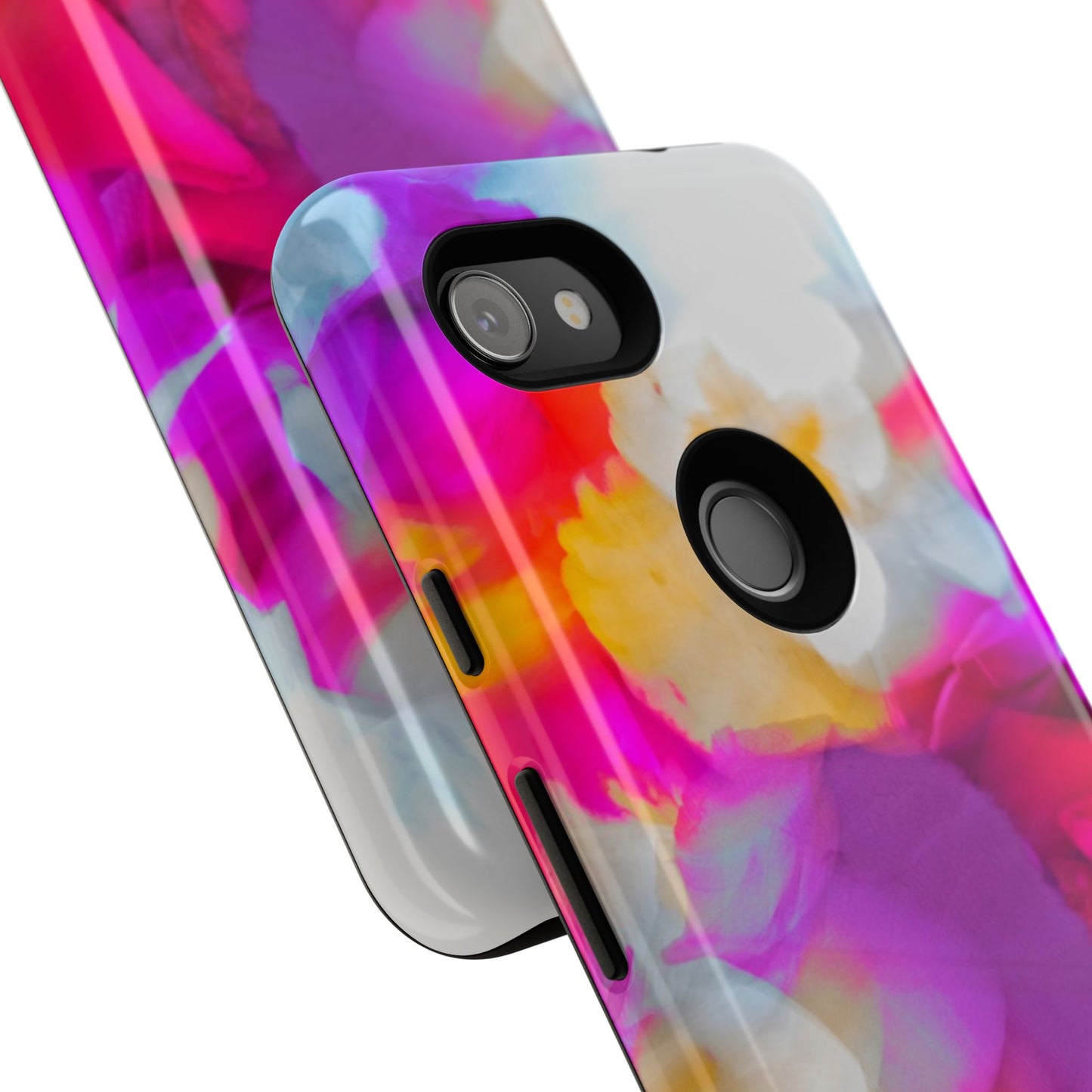 Floral Phone Case: Stylish Art for Your Device, Tough Cases, Gift for Her, Flower Print, Trendy Accessories, Phone Protection