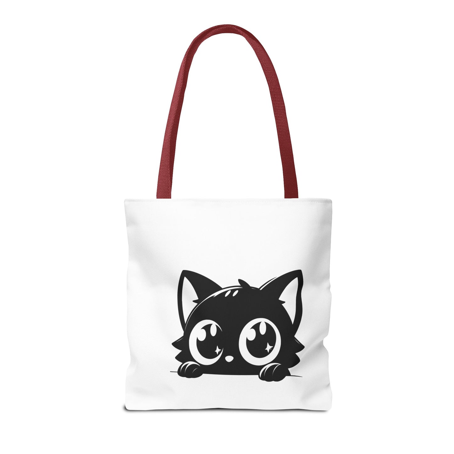 Adorable Cat Face Tote Bag | Cute Kitten Shopping Bag