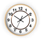 Elegant Minimalist Wall Clock for Modern Decor, Home Office Decor, Gift for Housewarming, Birthday Gift, Timeless Design