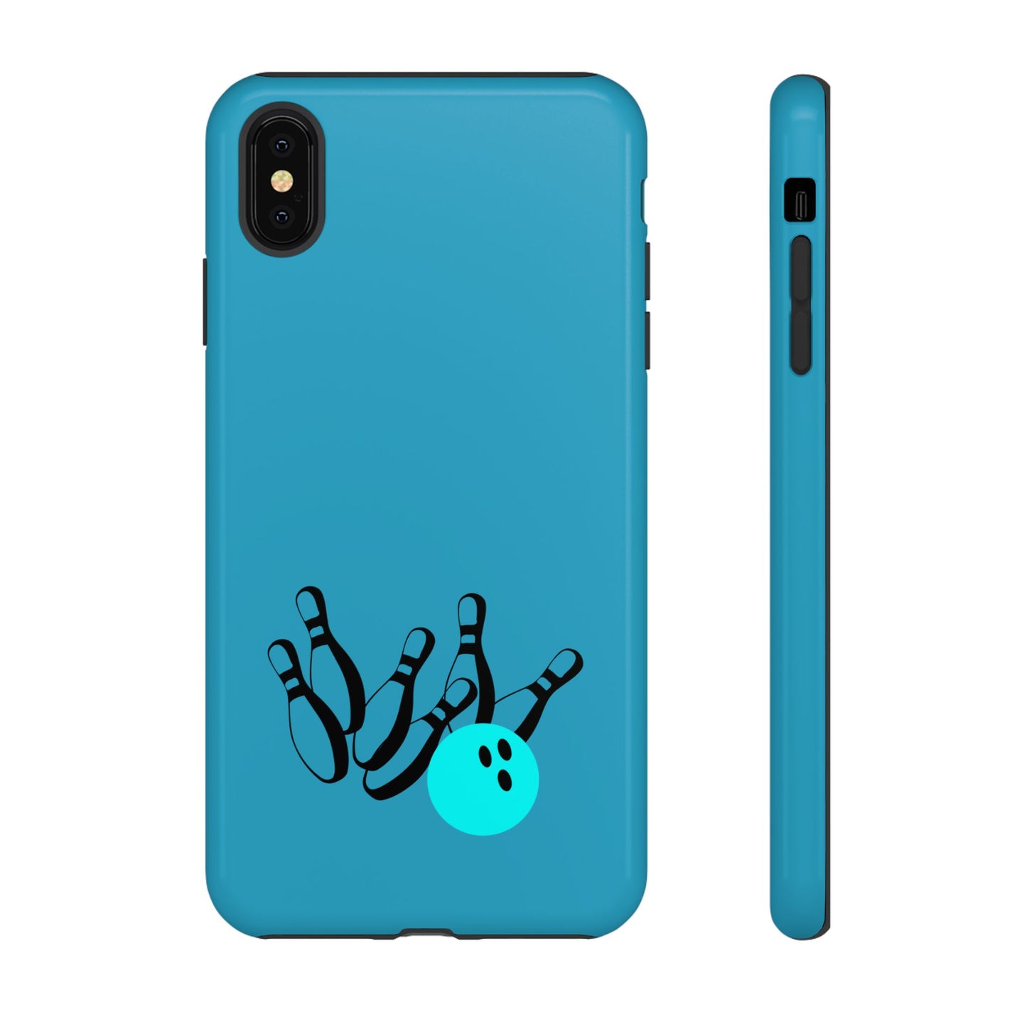 Bowling Phone Case, Tough Cases for Bowling Enthusiasts, Fun Gift for Bowlers, Unique Phone Accessory, Sports Themed Cases