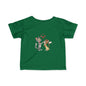 Infant Tee — Cute Cartoon Cats in Love Kids Shirt