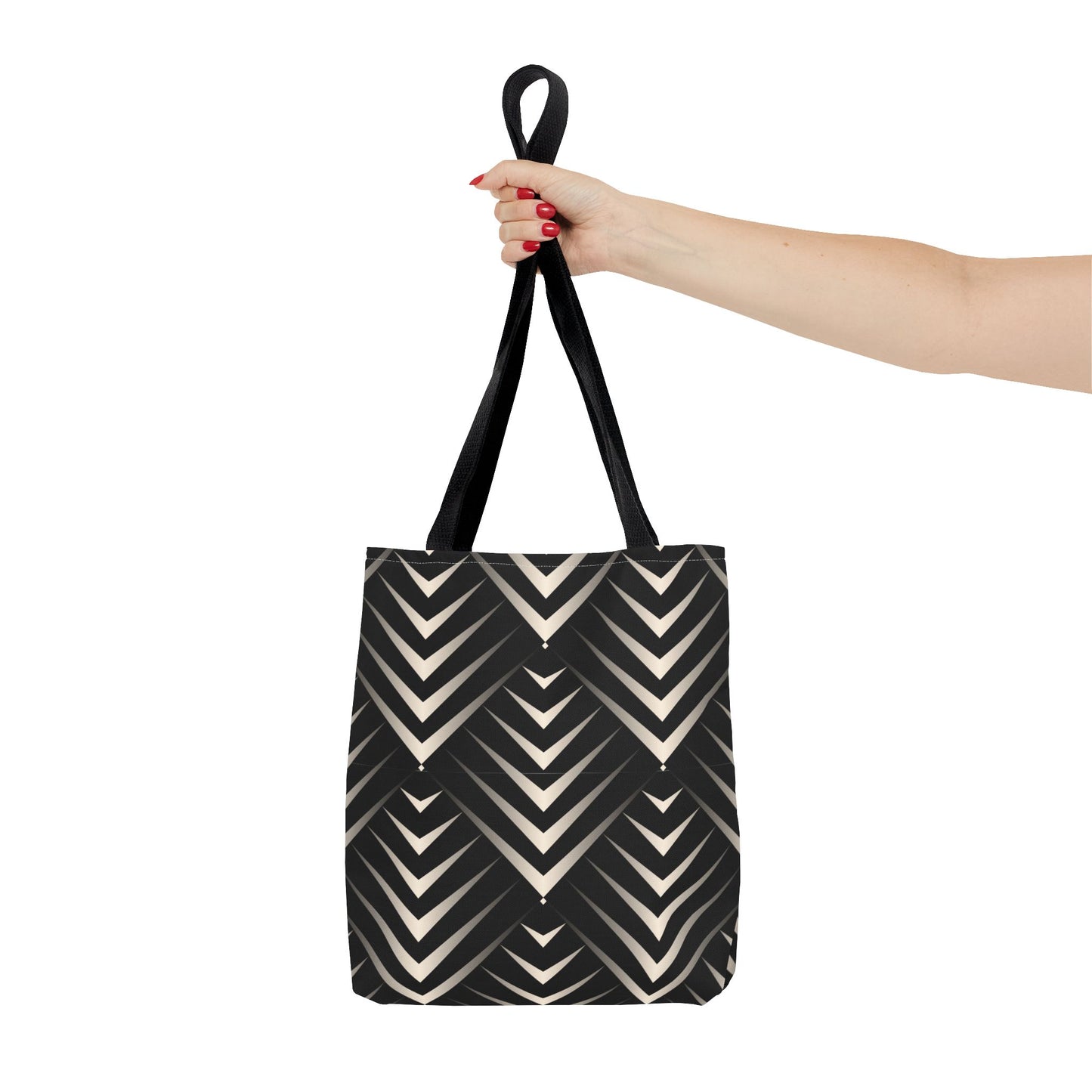 Chic Geometric Tote Bag, Stylish Everyday Bag, Reusable Shopping Tote, Eco-Friendly Gift, Fashion Accessory for All Occasions