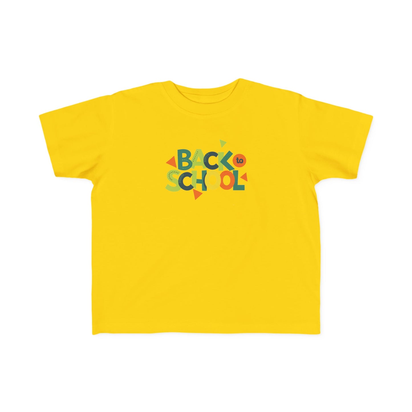 Colorful Toddler Tee - Perfect for Back to School