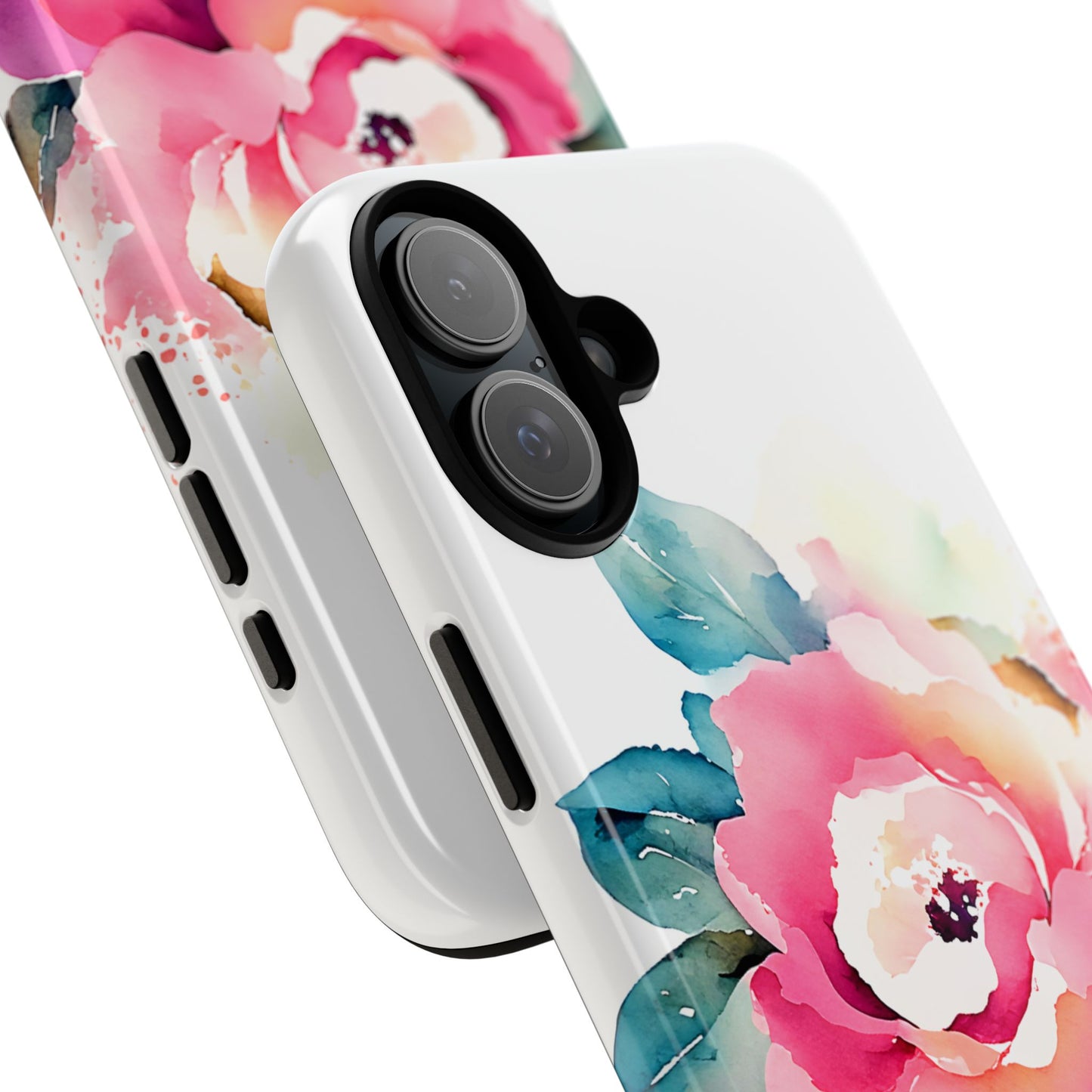 Floral Phone Case - Vibrant Rose Design