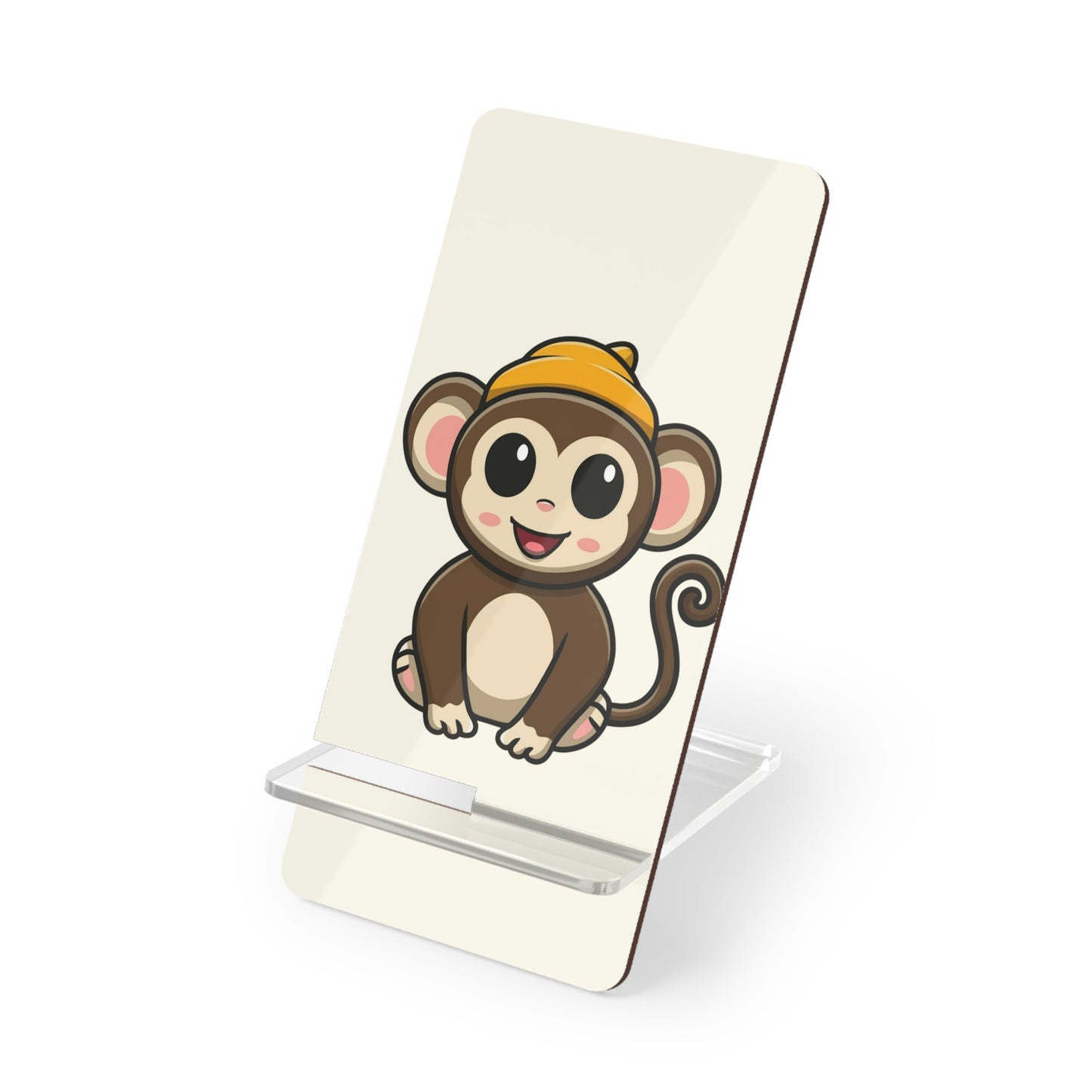 Cute Monkey Phone Stand – Portable Mobile Display Stand for Smartphones