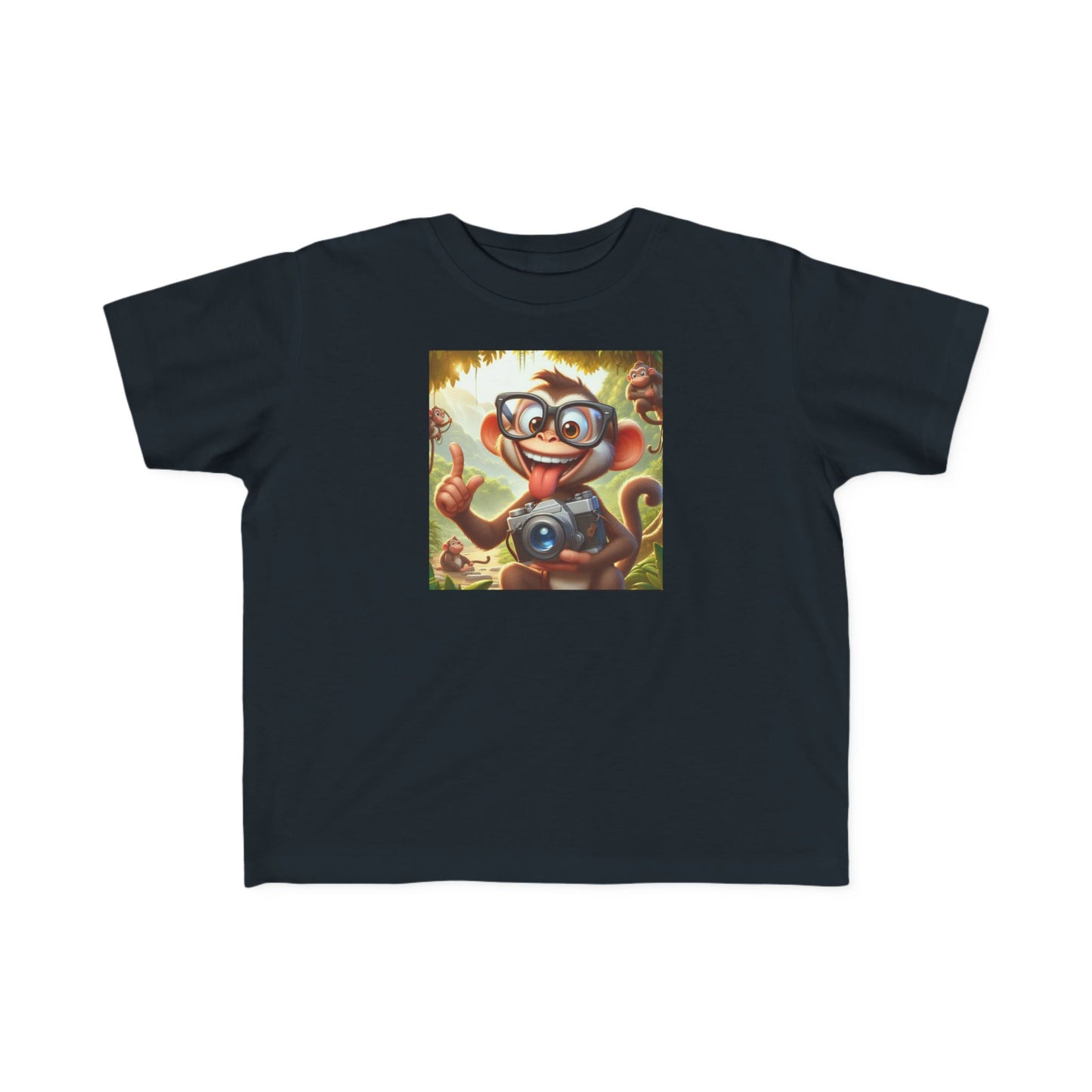Toddler's Fine Jersey Tee - Monkey