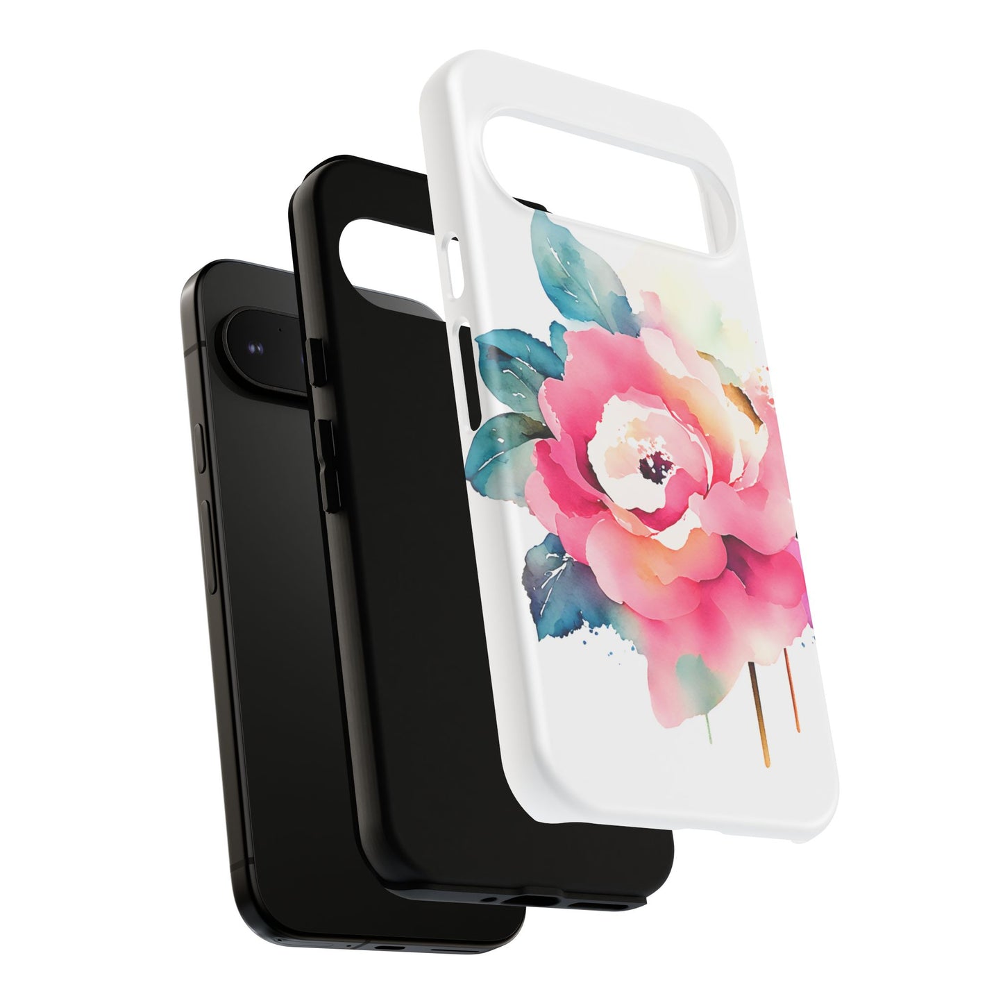 Floral Phone Case - Vibrant Rose Design