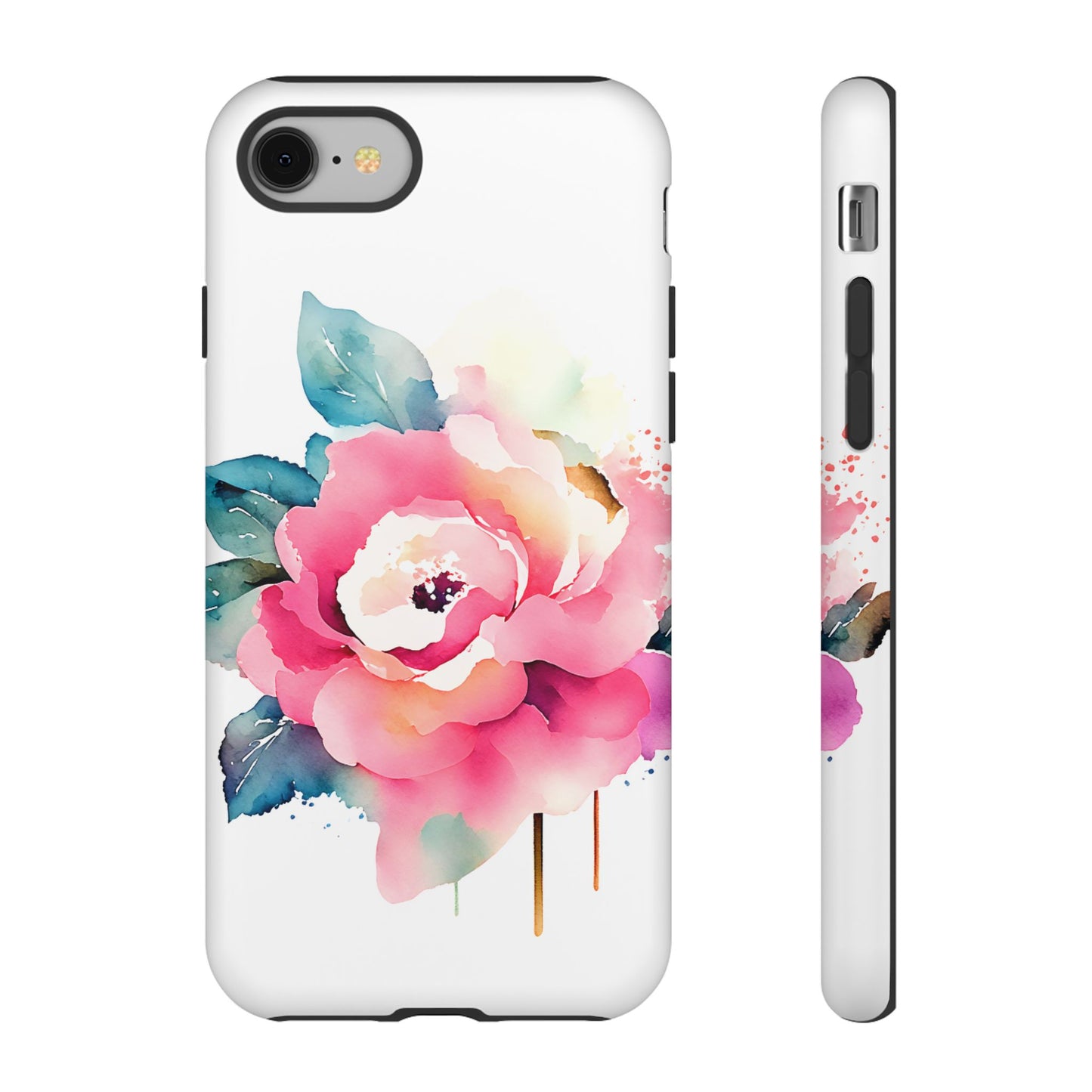 Floral Phone Case - Vibrant Rose Design