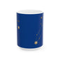 Leo Constellation Ceramic Mug - Astrology Coffee Cup, Zodiac Gift, Horoscope Mug, Star Sign Drinkware, Personalized Astrology
