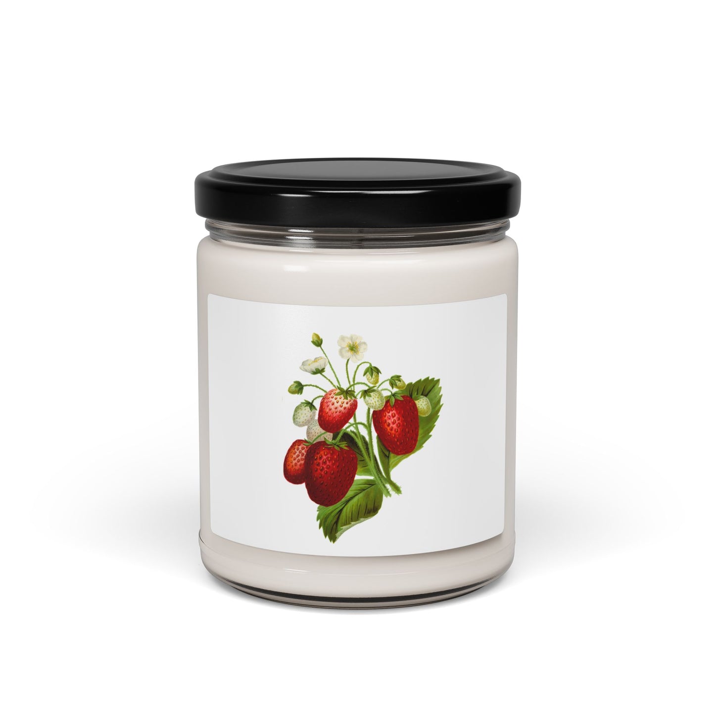 Scented Soy Candle, 9oz - strawberries