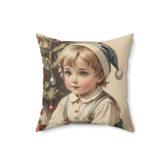 Spun Polyester Square Pillow