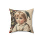 Spun Polyester Square Pillow