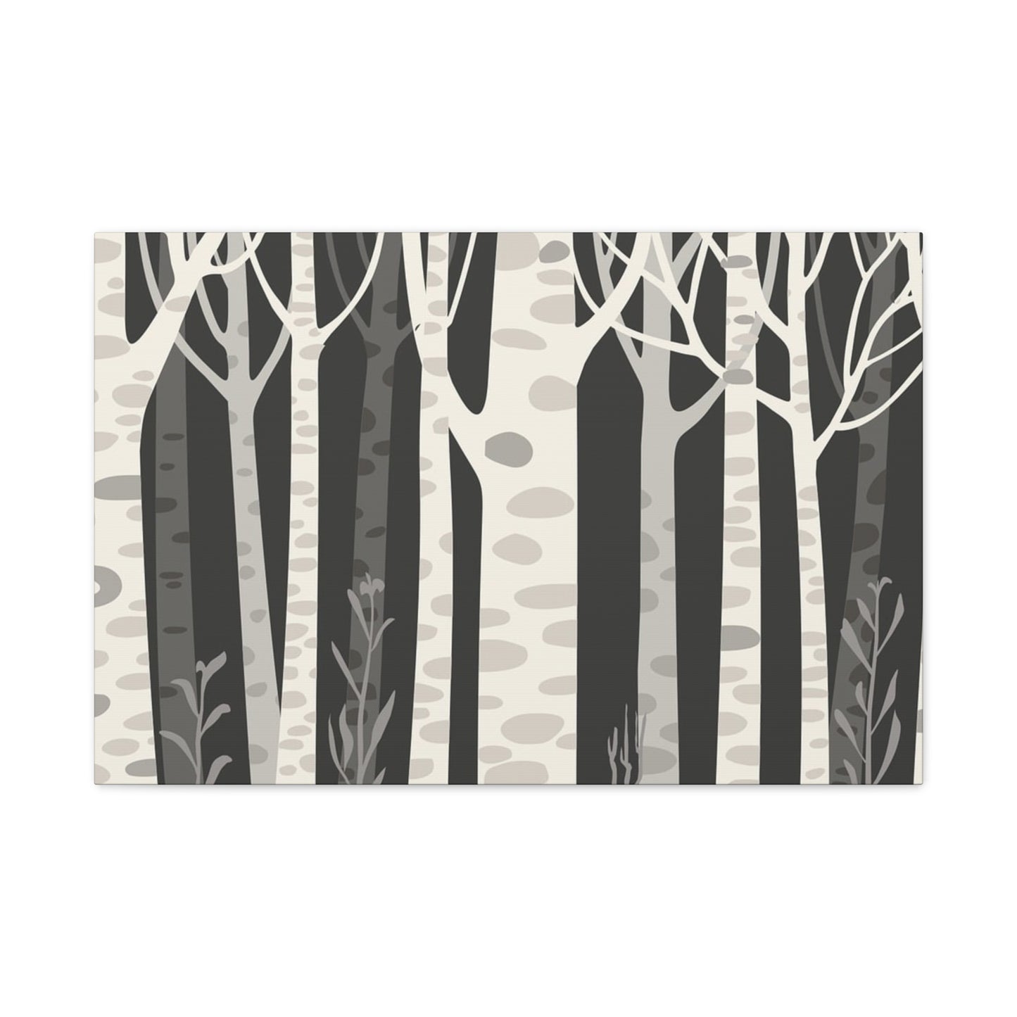 Matte Canvas, Stretched, 1.25" - Trees