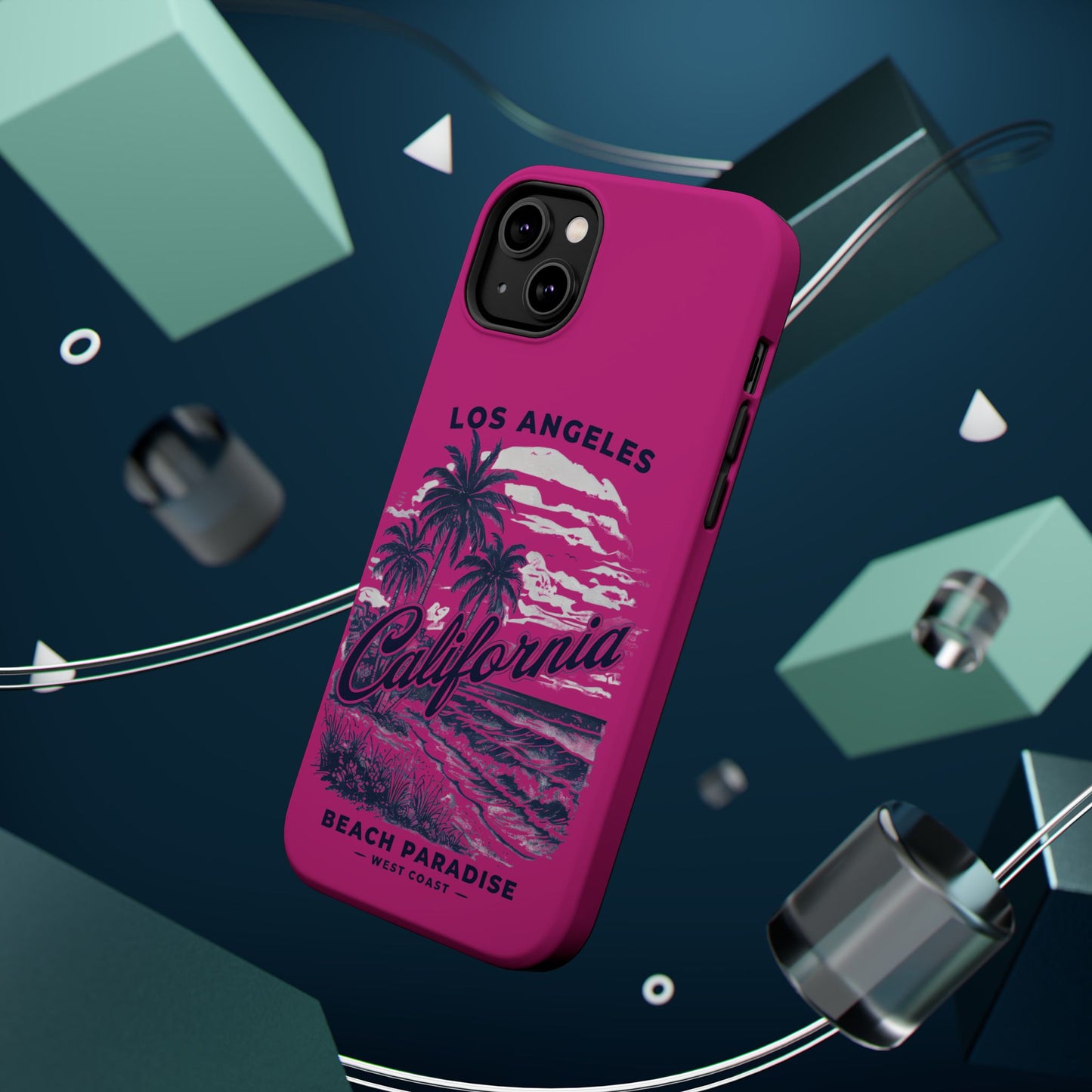 California Beach Paradise Magnetic Impact Phone Case
