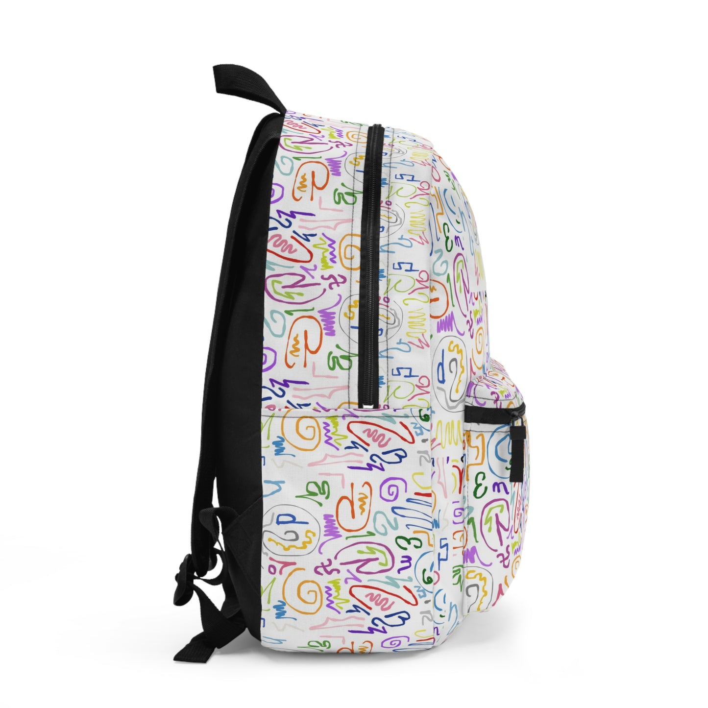 Colorful Pattern Backpack | Unique Backpack for School