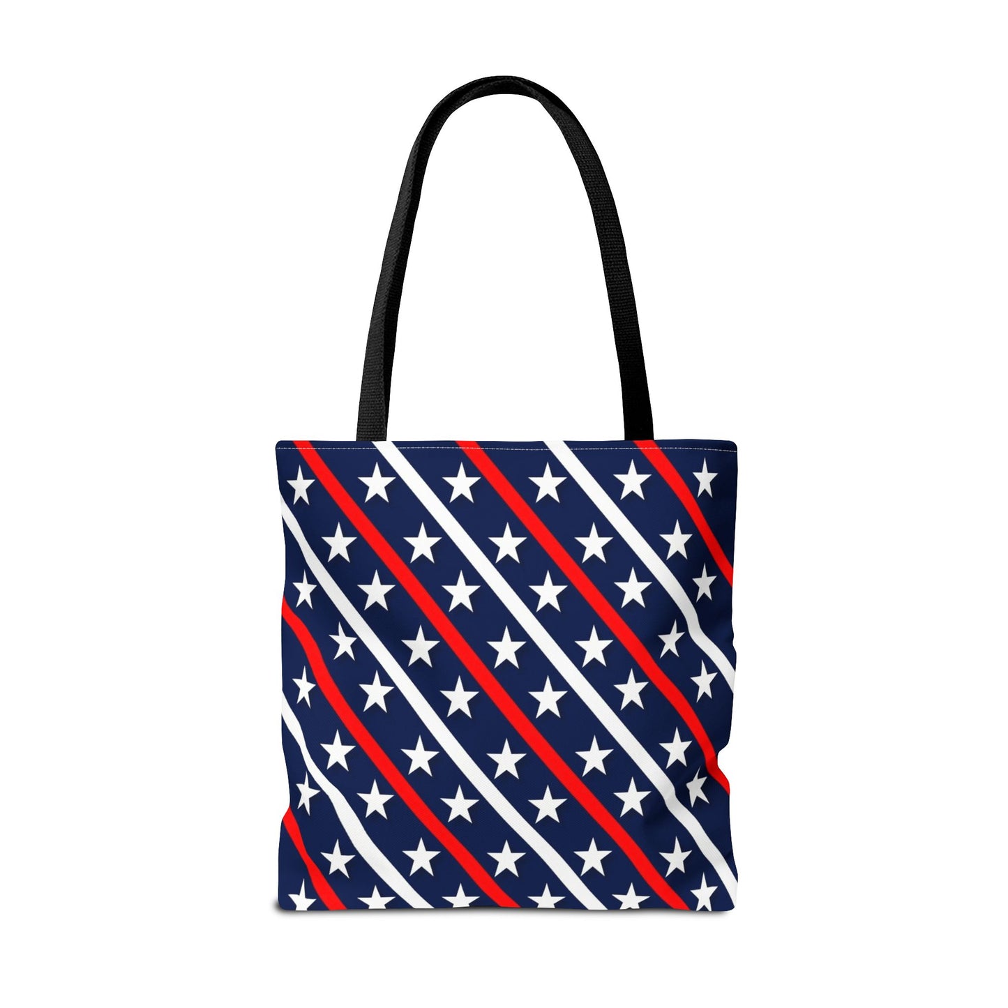 Patriotic Tote Bag, USA Flag Inspired