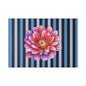 Vibrant Floral Glass Cutting Board