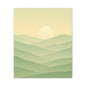 Matte Canvas, Stretched, 1.25" Sunset or Sunrise
