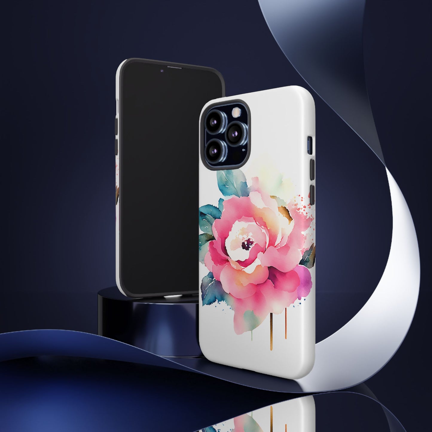 Floral Phone Case - Vibrant Rose Design
