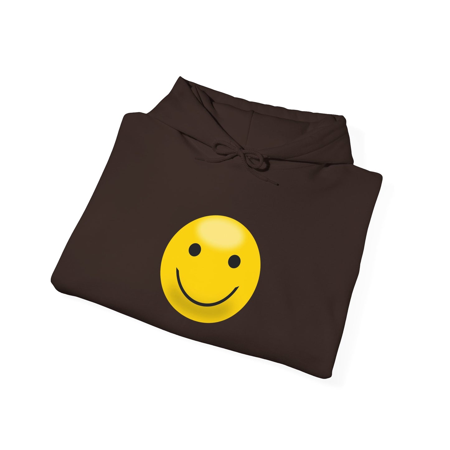 Smiley Face Hooded Sweatshirt, Unisex Cozy Hoodie
