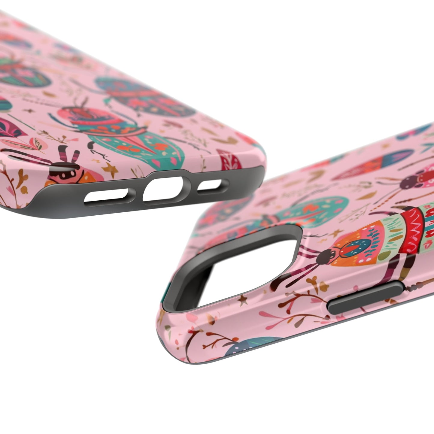 Phone Case — Colorful Boho Beetle Magnetic Impact-Resistant Cover