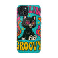 Groovy Cat Magnetic Impact-Resistant Phone Case