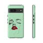 Stylish Phone Case, Artistic Phone Cover, Trendy Tech Accessory, Unique Cell Phone Protector, Gift for Her, Modern Aesthetic