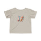 Cute Ice Cream Initial Infant Tee, Baby Shirt, Toddler Clothing, Summer Outfit, Personalized Gift, Kids Apparel