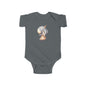 Cute Animal Graphic Infant Bodysuit, Baby Shower Gift, Newborn Outfit, Unisex Baby Clothes, Adorable Onesie