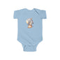 Cute Animal Graphic Infant Bodysuit, Baby Shower Gift, Newborn Outfit, Unisex Baby Clothes, Adorable Onesie