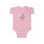 Cute Animal Graphic Infant Bodysuit, Baby Shower Gift, Newborn Outfit, Unisex Baby Clothes, Adorable Onesie