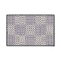 Geometric Patchwork Heavy-Duty Floor Mat — Non-Slip Entry Rug