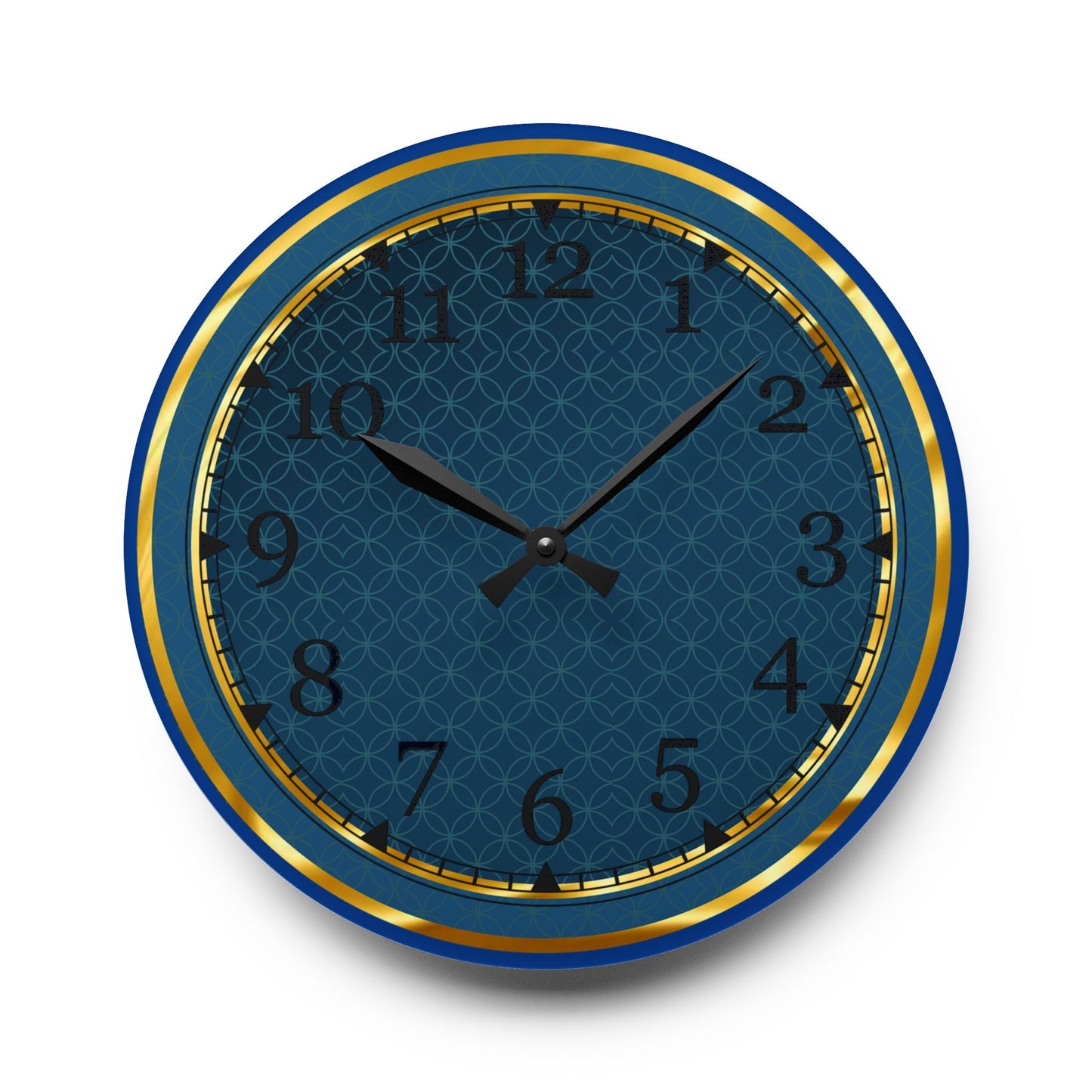 Elegant Acrylic Wall Clock, Stylish Home Decor, Modern Wall Art