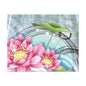 Lotus Blossom Matte Canvas Wall Art — Stretched 1.25" Decorative Print