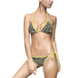 Ethnic Print Bikini Swimsuit - Boho Summer Swimwear, Beachwear