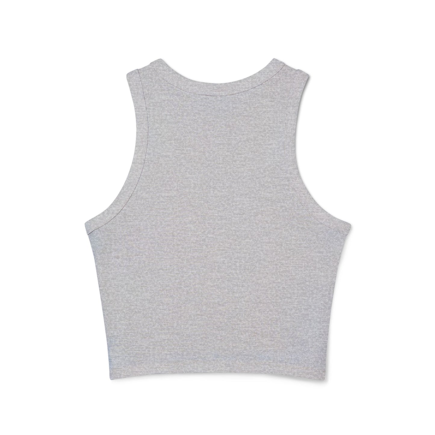Chic Women's Crop Tank Top with Cross Design, Gym Wear, Casual Summer Top, Festival Fashion, Spiritual Style
