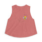 Bee Cute Women's Crop Top — Sweet Bumblebee Graphic