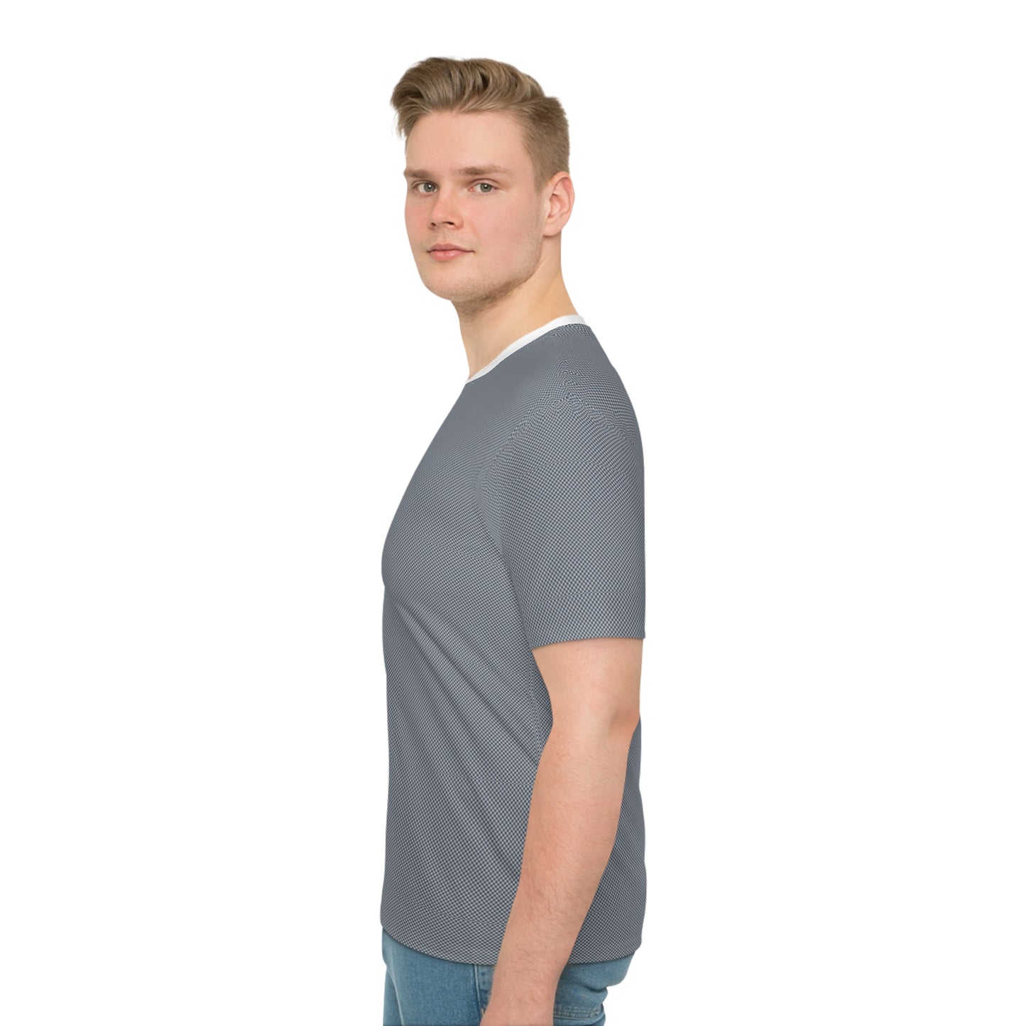 Loose Men's T‑Shirt — Relaxed Fit All‑Over Print Tee
