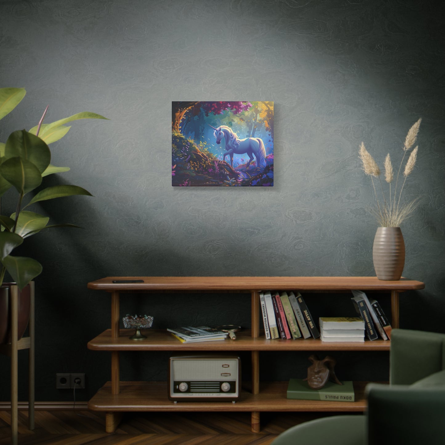Matte Canvas, Stretched, 1.25" - Unicorn